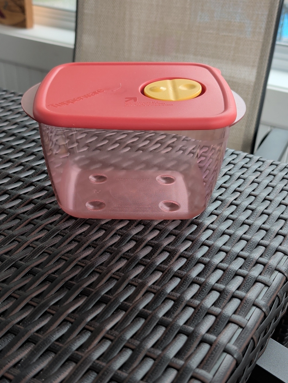 NWT Tupperware Rock 'N Serve Medium Deep Container